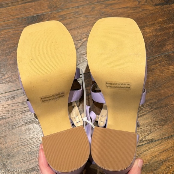 NEW! BP Purple Amaya Fisherman Platform Sandals - Size 10 - Picture 14 of 16